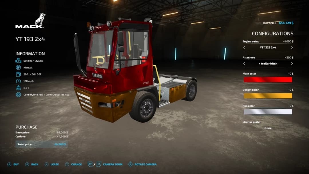MACK YT193 YARD DOG 3
