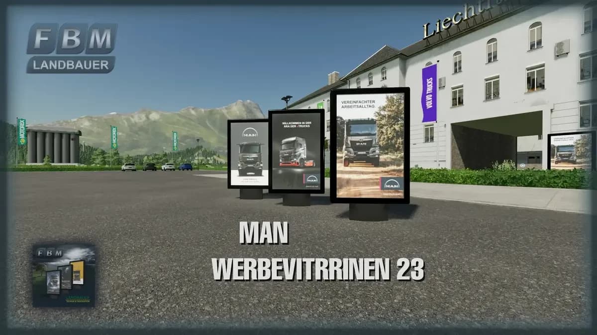 MAN ADVERTISING SHOWCASES 23 4