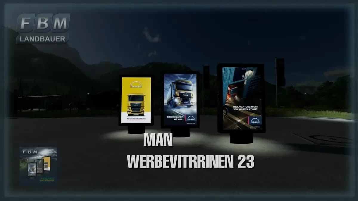 MAN ADVERTISING SHOWCASES 23 3
