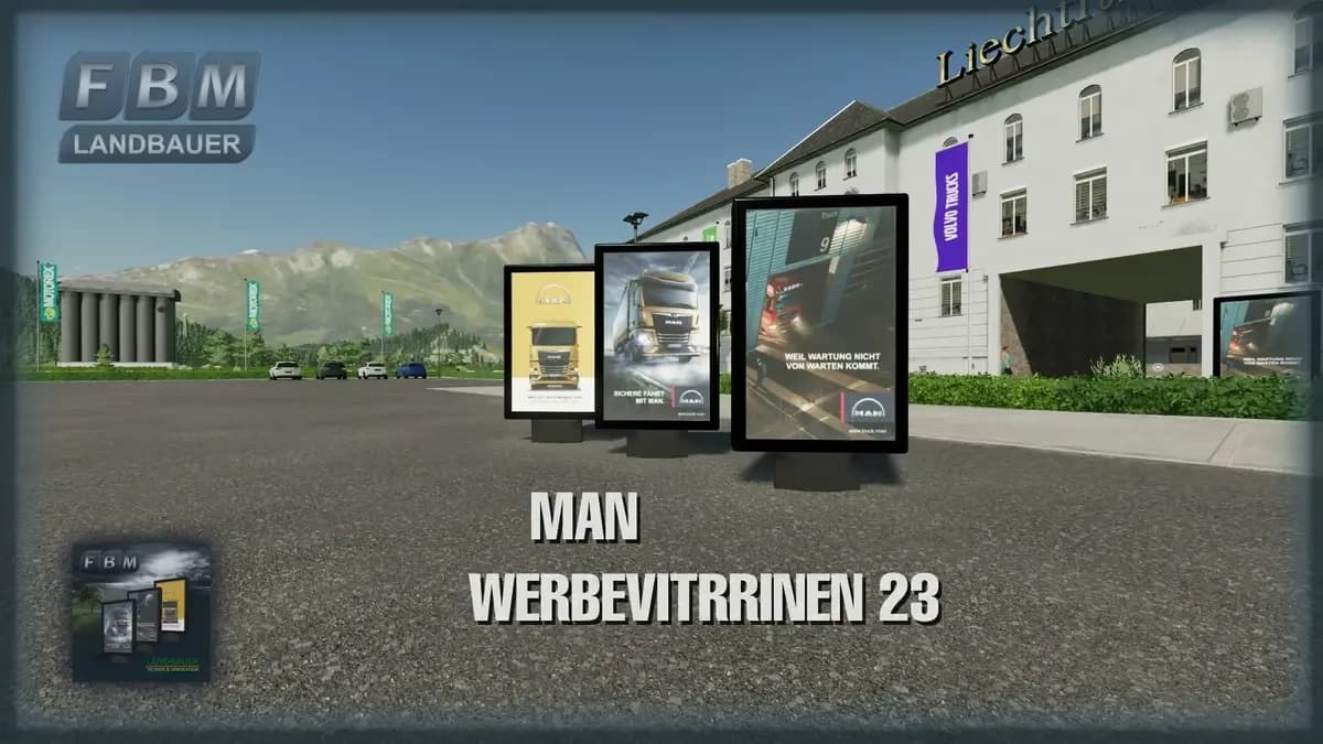 MAN ADVERTISING SHOWCASES 23
