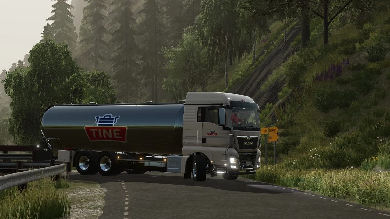 MAN MILK TRANSPORT