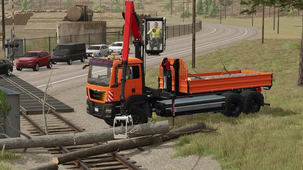 MAN TGS CRANE HKL 5