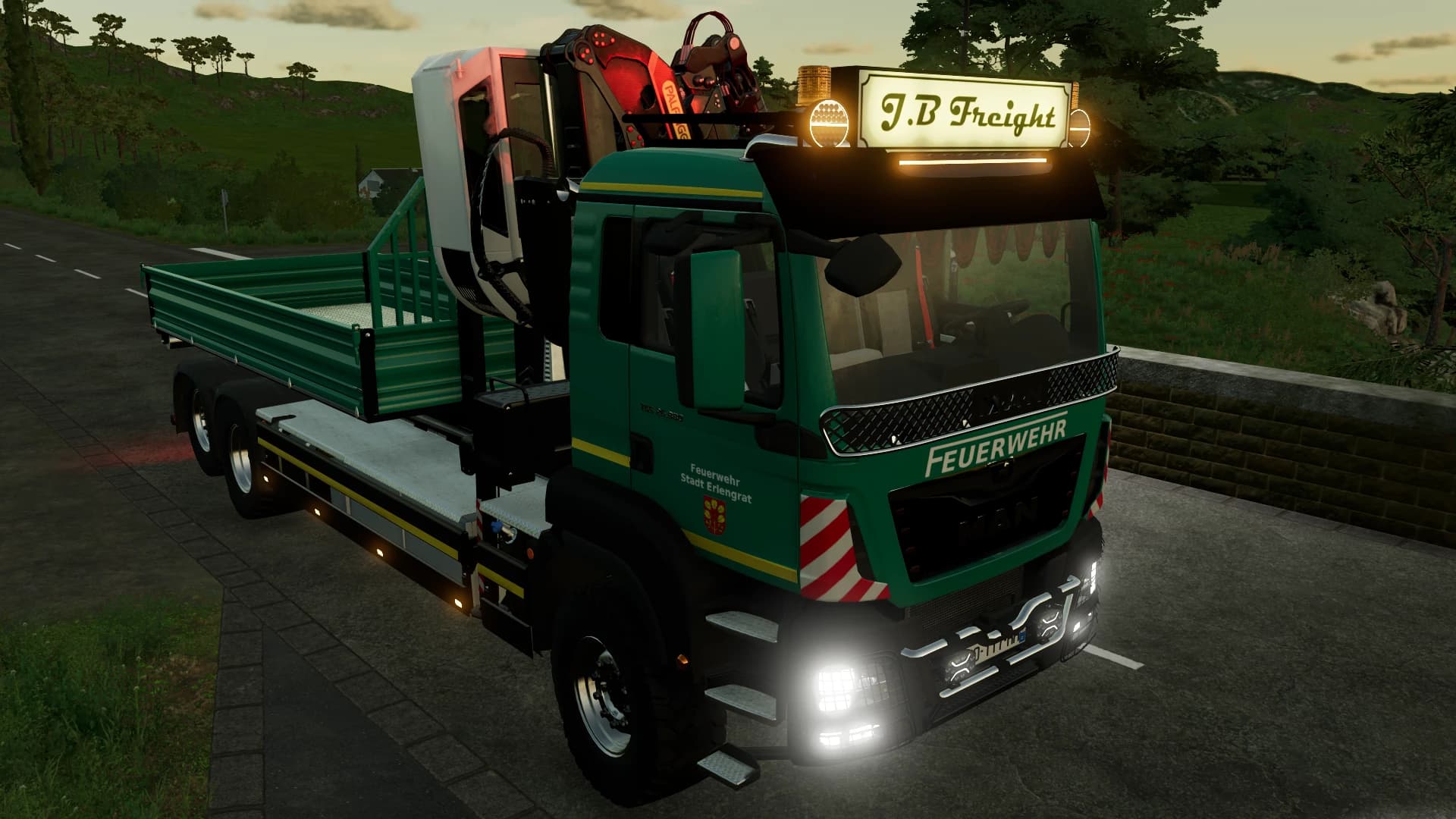 MAN TGS Crane HKL 4