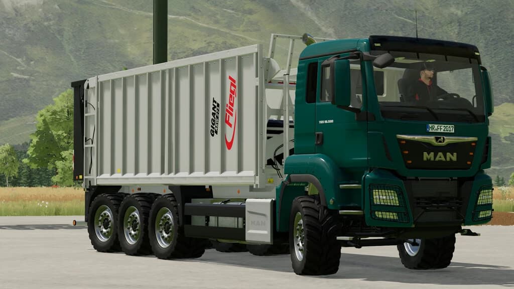 MAN TGS FLIEGL AGROTRUCK 2