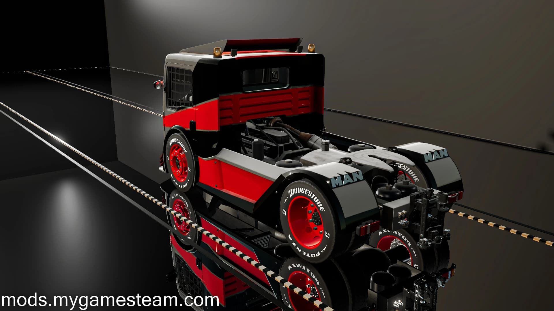 MAN TGS FORMULA TRUCK