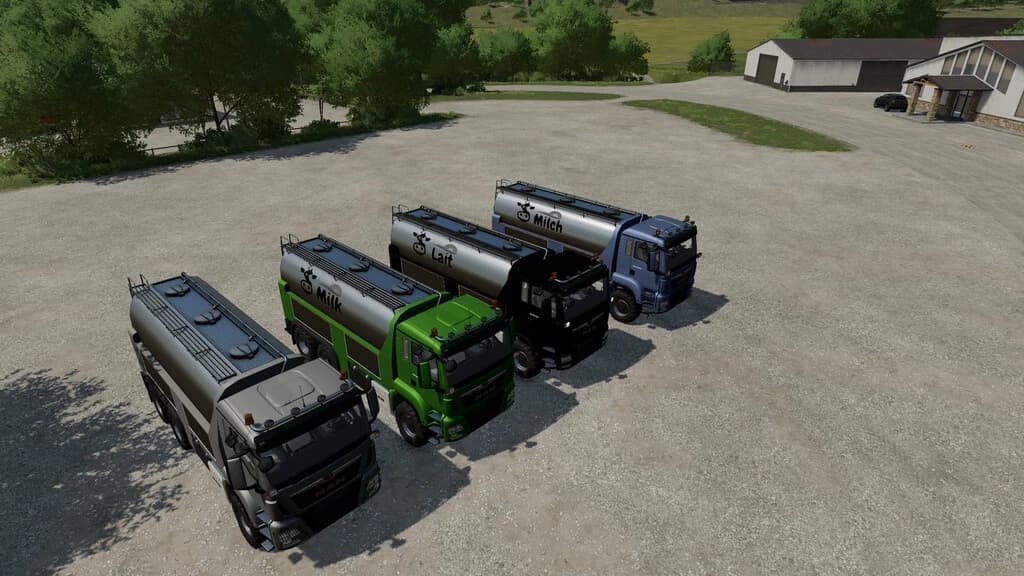 MAN TGS MILK TRUCK 2