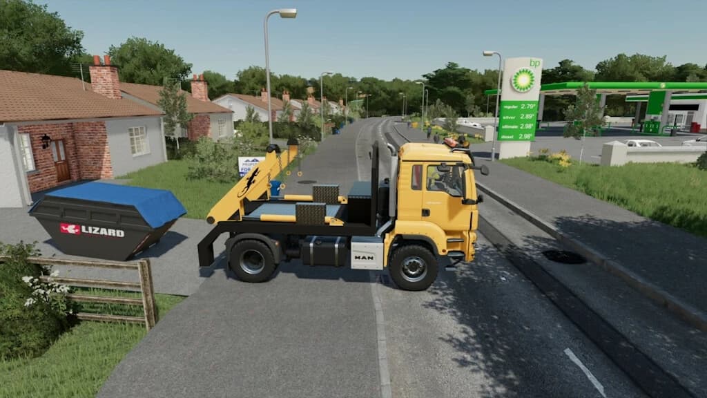 MAN TGS SKIP LOADER 2