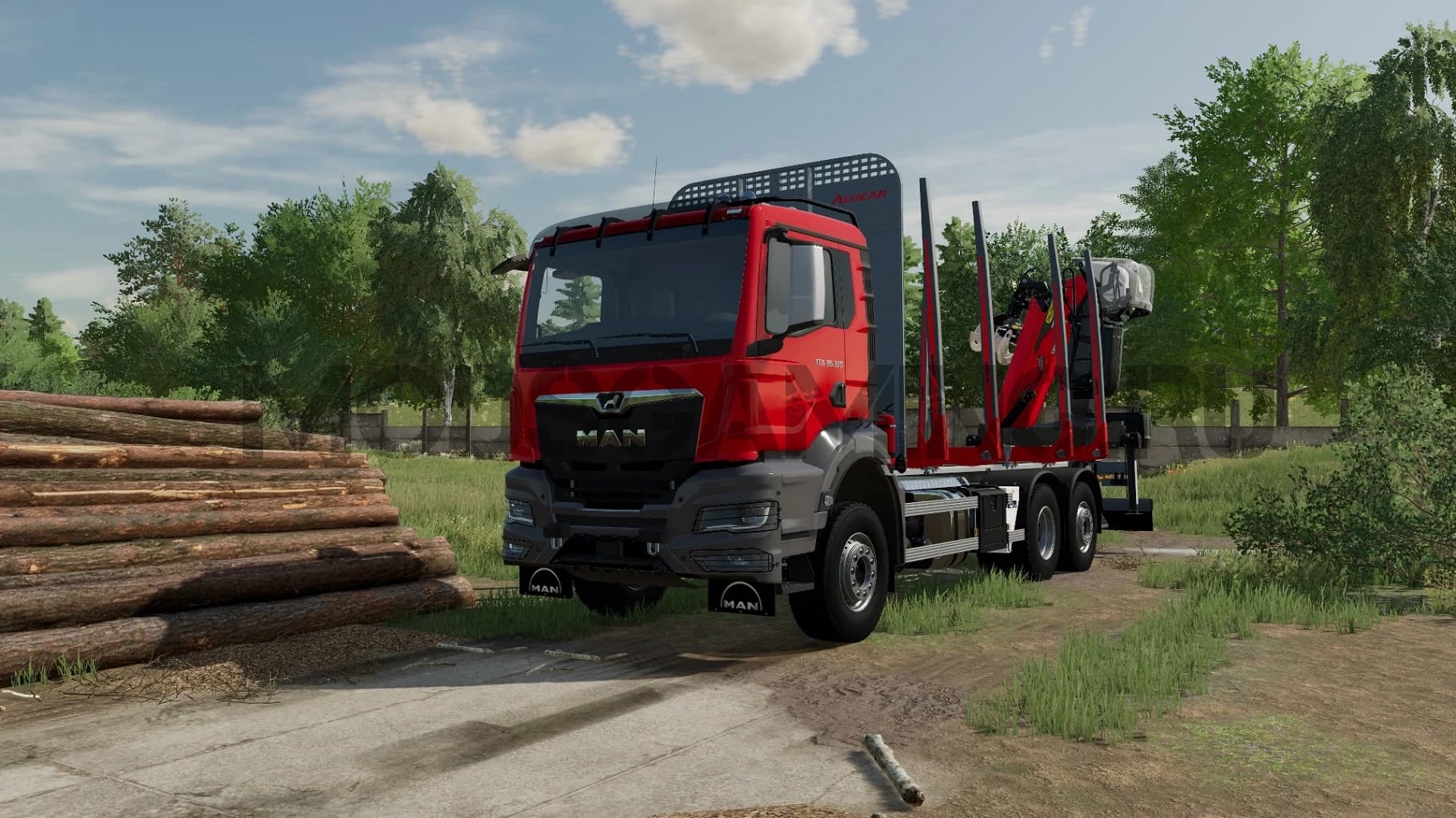 MAN TGS TG3 WOODTRUCK 4