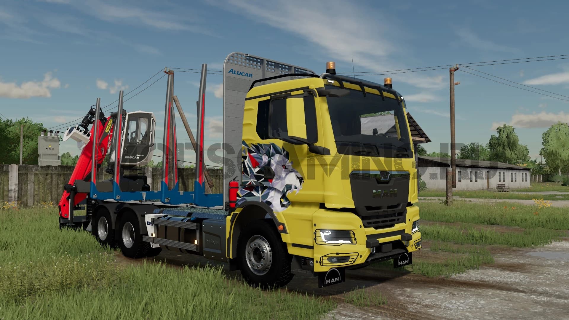 MAN TGS TG3 WOODTRUCK 3
