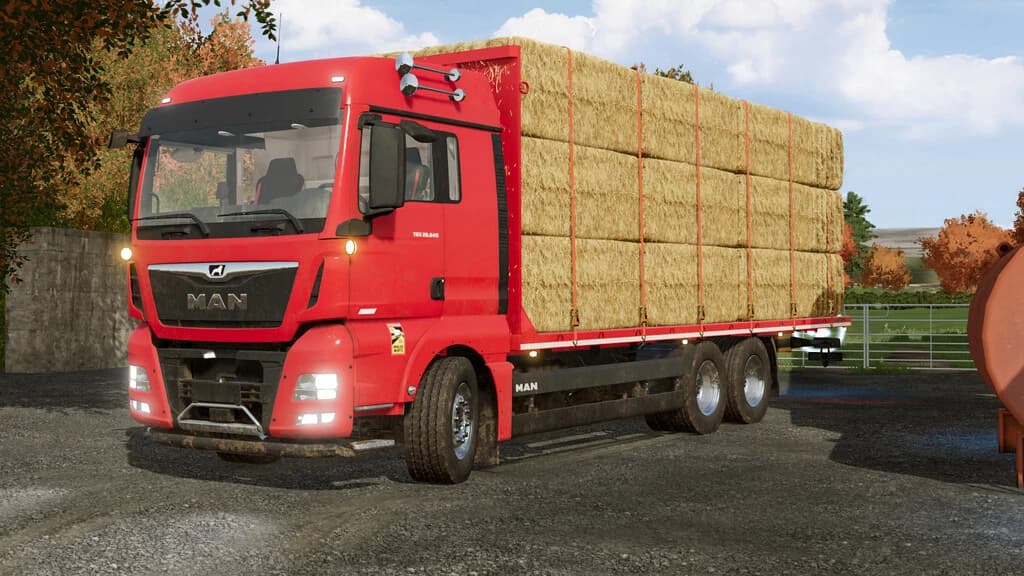 MAN TGX 26.640 STRAW BALE 5