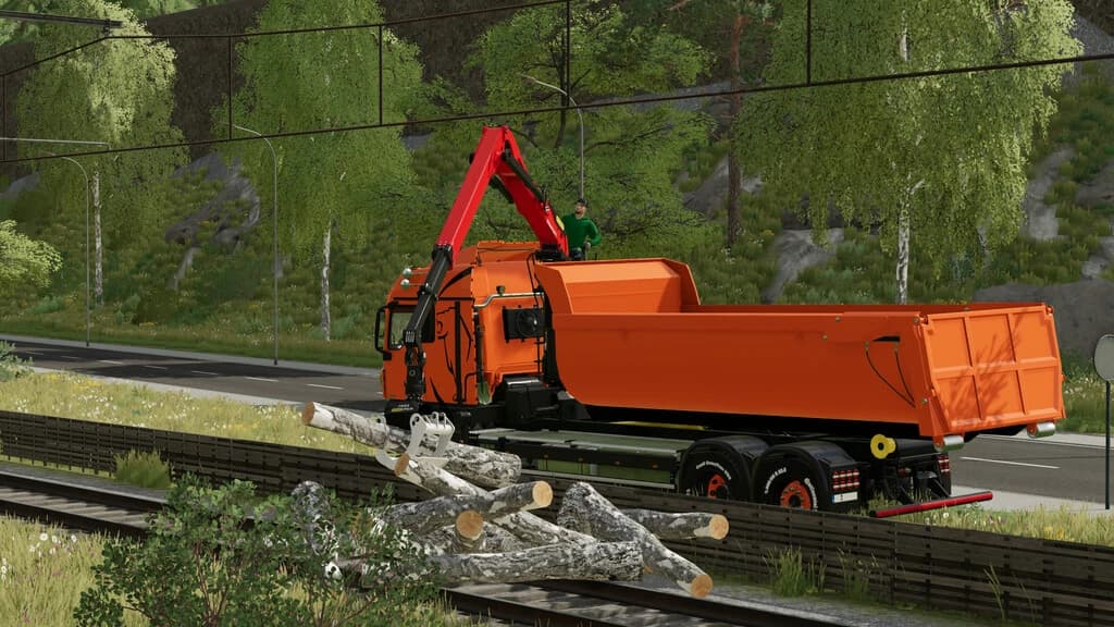 MAN TGX CRANE HKL PACK 3