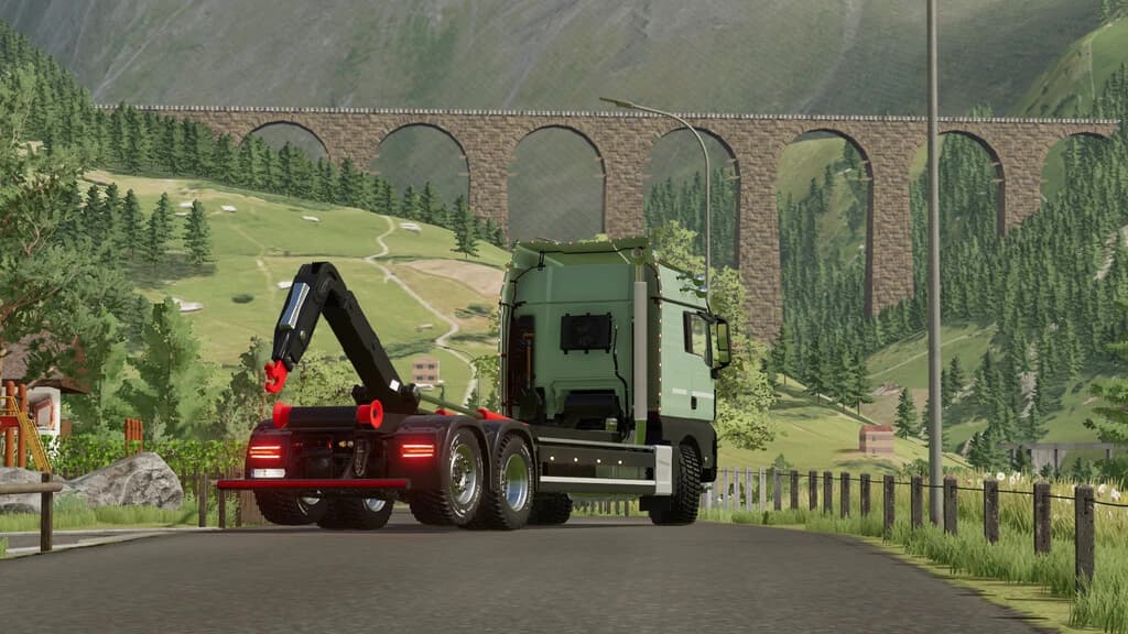 MAN TGX CRANE HKL PACK 2