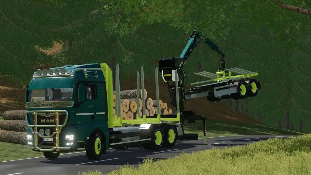 MAN TGX FOREST SPECIAL 4