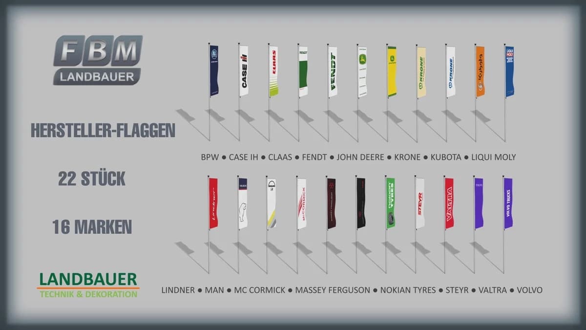 MANUFACTURER FLAGS 3