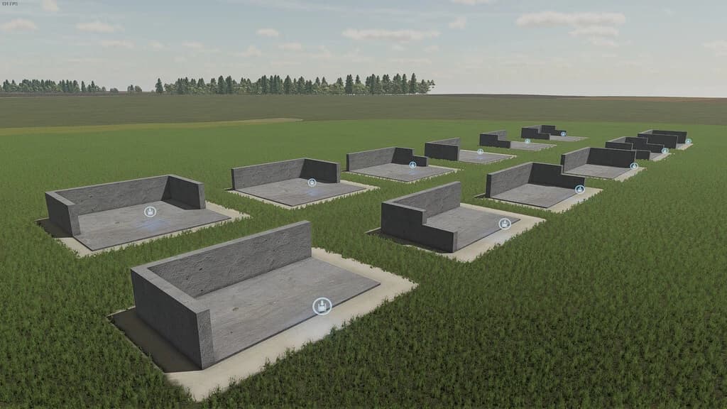 MANURE PLATES 6X10M