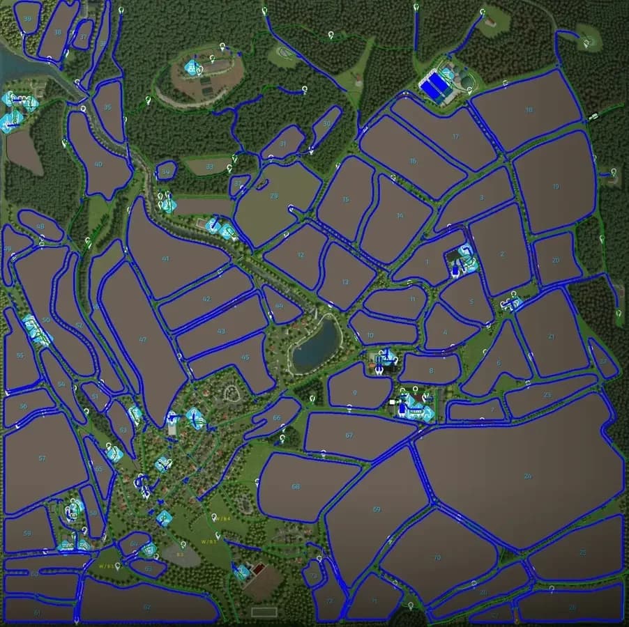 AUTODRIVE NETZWERK FÜR DIE MAP: MAP NEUERKIRCH MULTIFRUIT