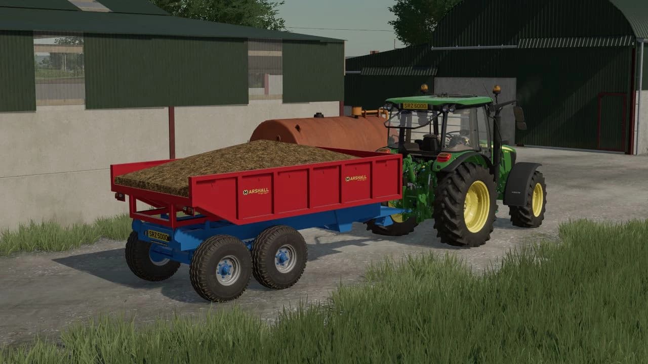 MARSHALL QMD8 DUMP TRAILER