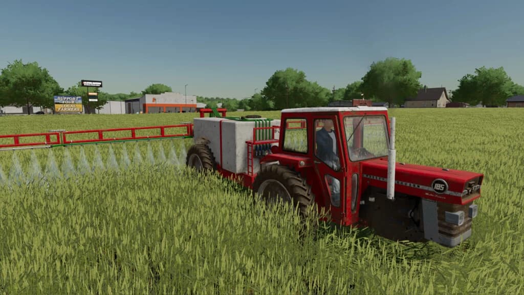 MASSEY FERGUSON 185 SPRAYER 2