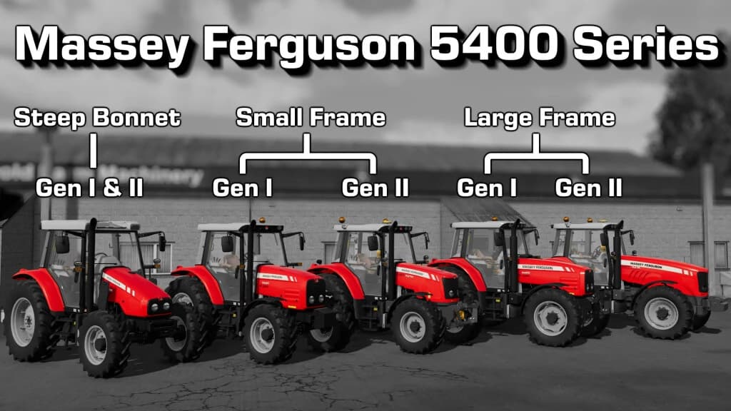 MASSEY FERGUSON 5400 SERIES 4