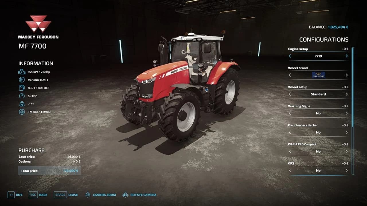 MASSEY FERGUSON 7700 2