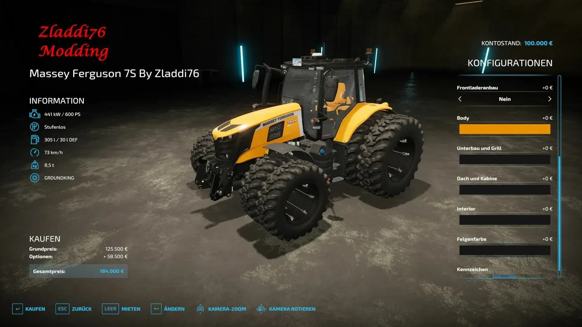 MASSEY FERGUSON 7S 2