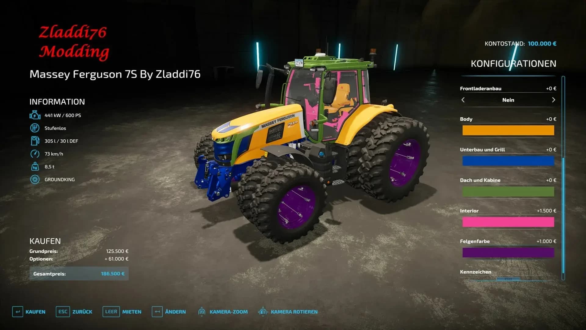 MASSEY FERGUSON 7S