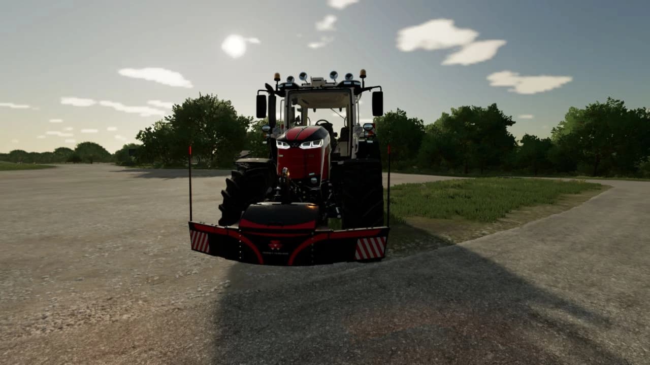 MASSEY FERGUSON 8S BLACK & RED 5