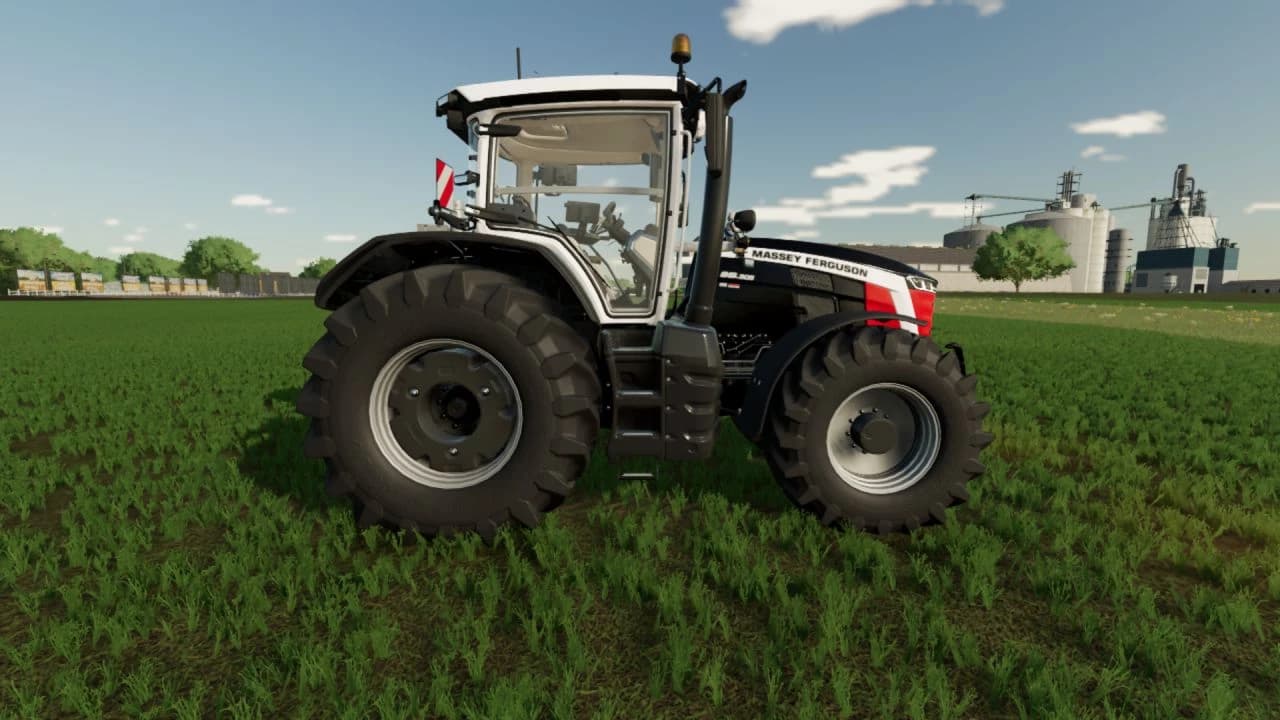 MASSEY FERGUSON 8S BLACK & RED 4