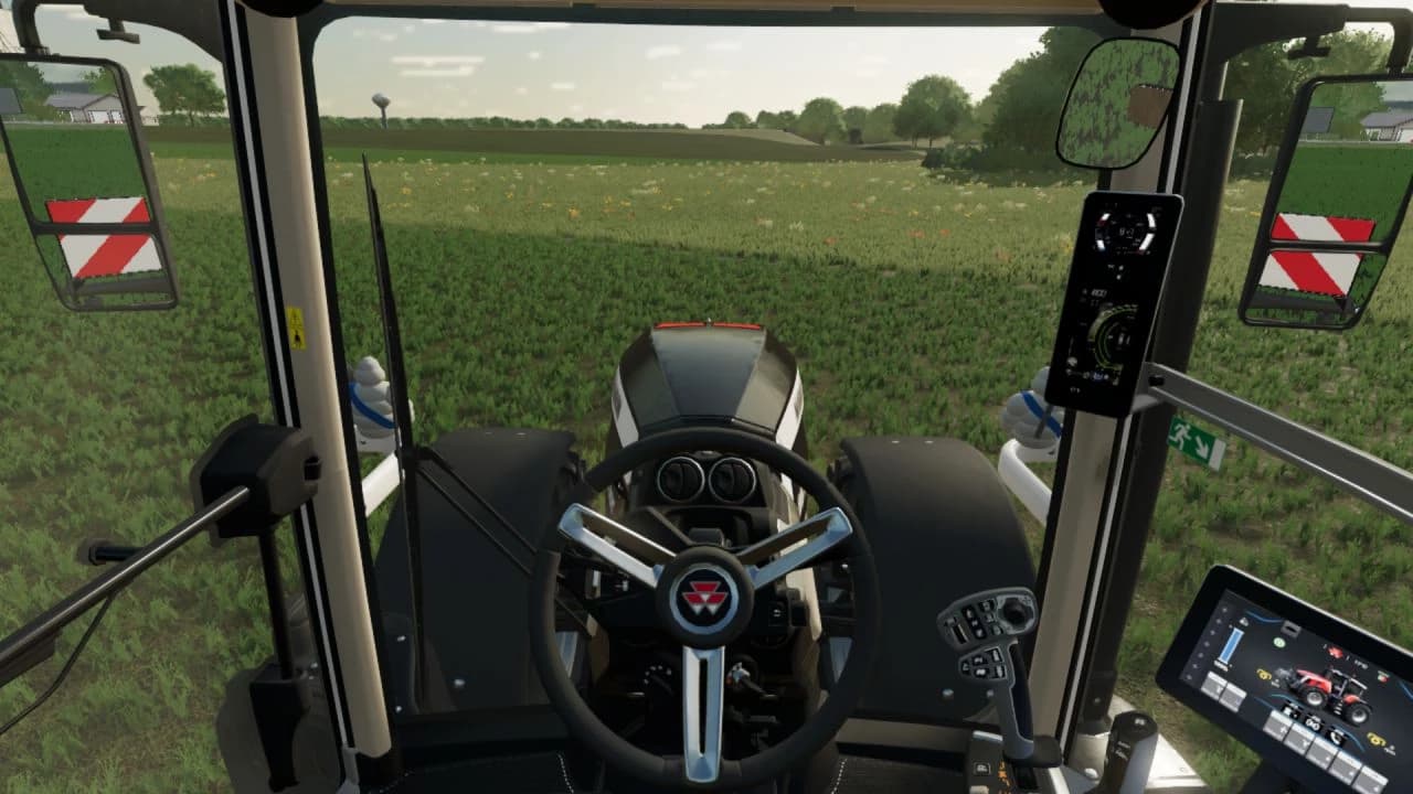 MASSEY FERGUSON 8S BLACK & RED 2