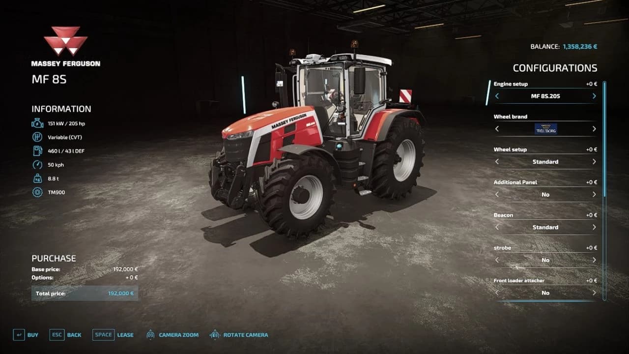 MASSEY FERGUSON 8S