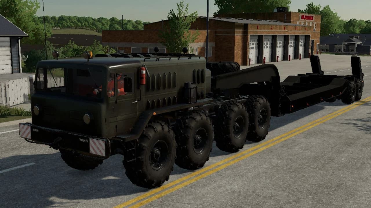 MAZ 537 WITH TRAWL