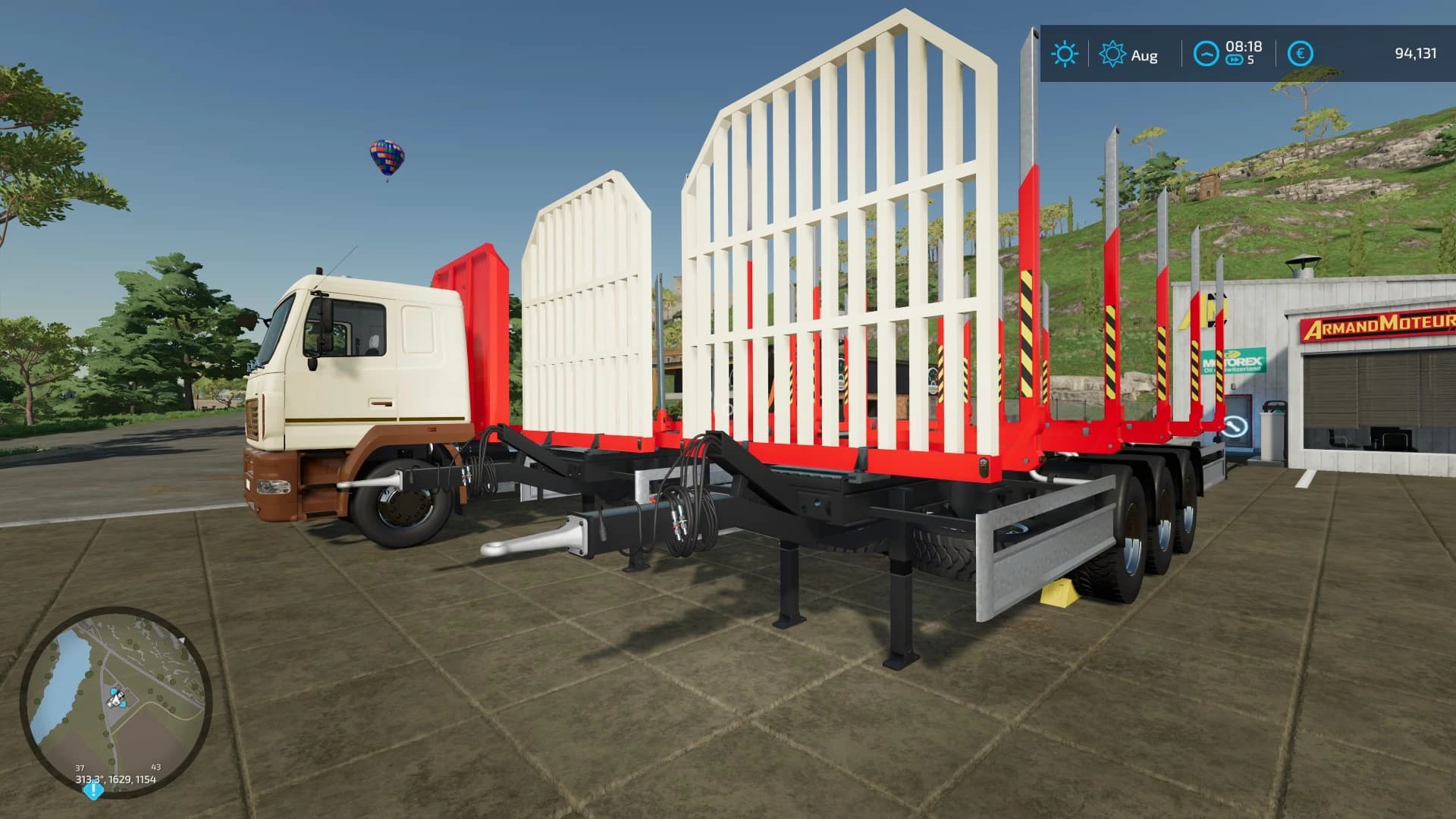 MAZ WOOD TRUCK 5