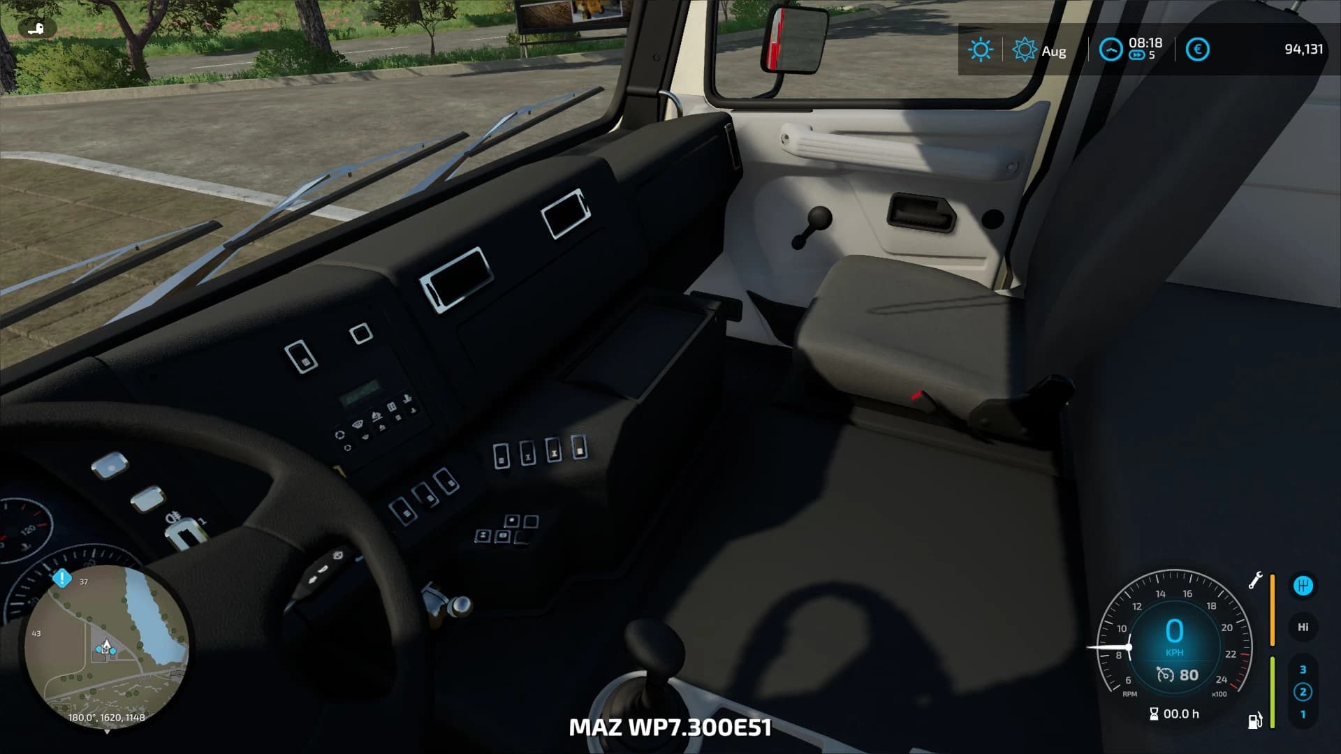 MAZ WOOD TRUCK 4