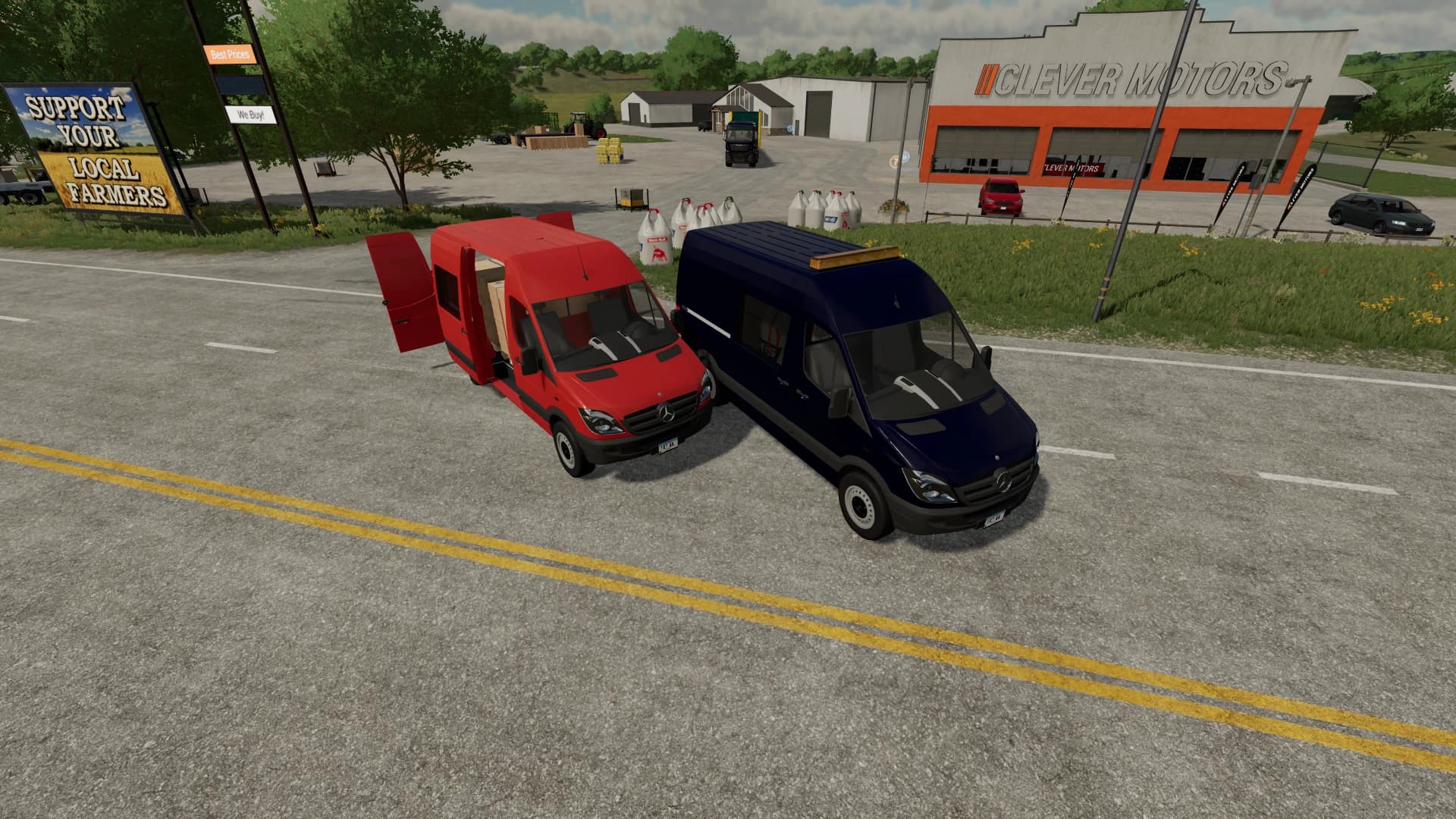 MB SPRINTER 3X PALLET AUTOLOAD