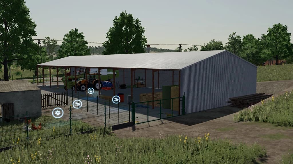 MEDIUM BALE SHED