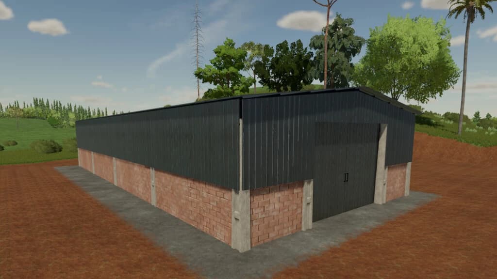 MEDIUM METAL SHED BR