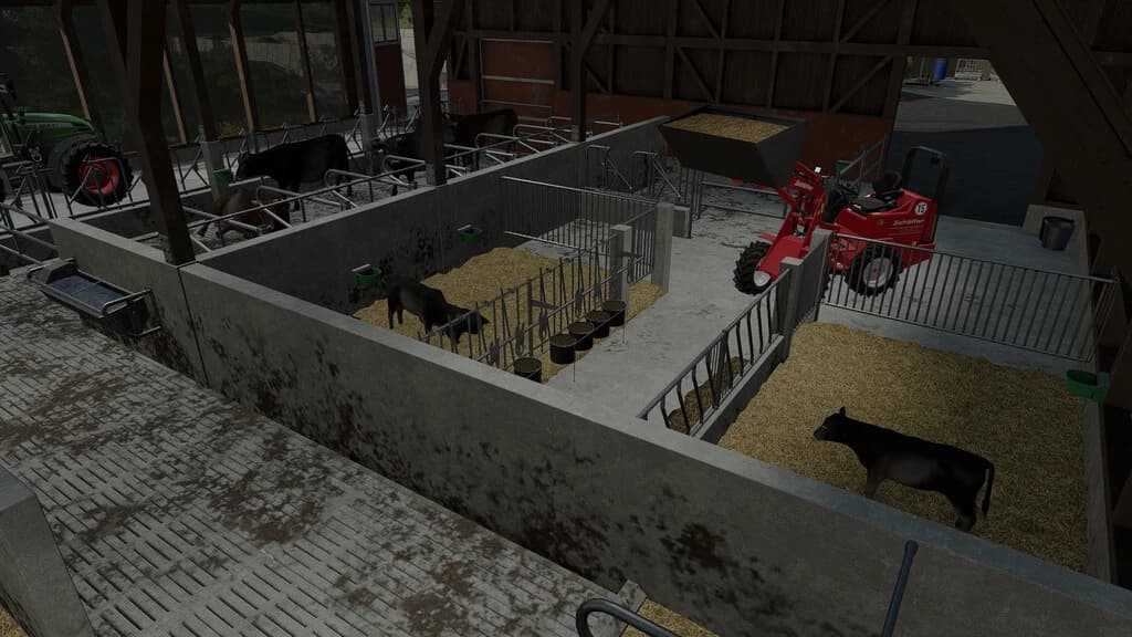 MEDIUM SIZED COW BARN