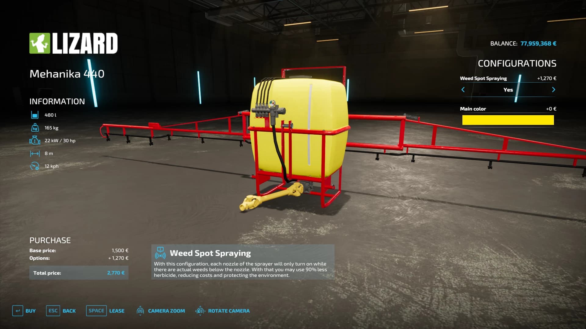 MEHANIKA 440 SPRAYER