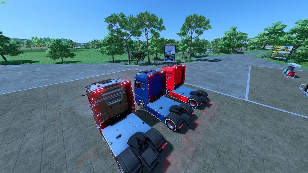 MERCEDES ACTROS MP5 EDIT