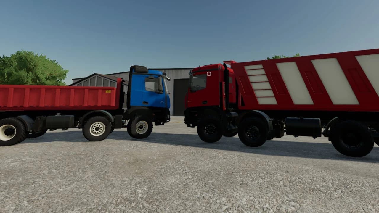 MERCEDES AROCS 8X8 ITRUNNER