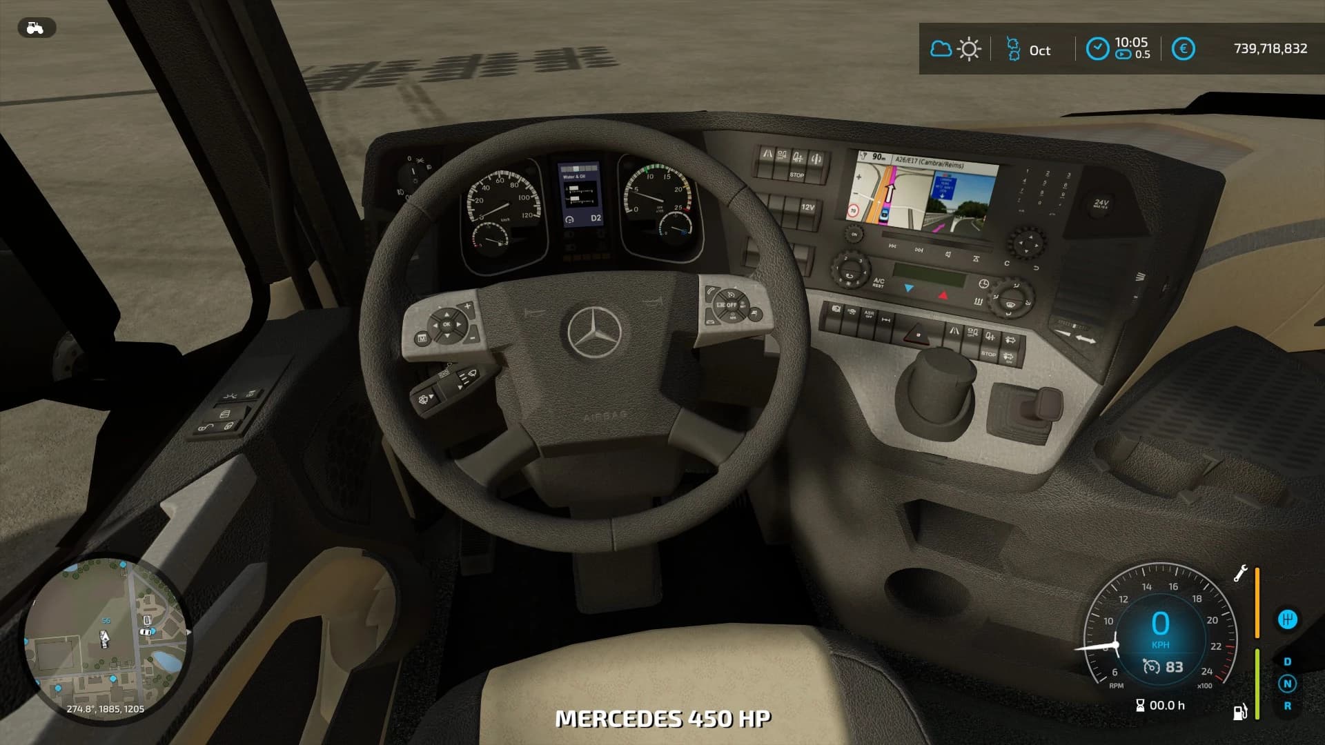 MERCEDES-BENZ ACTROS 4X4, 8X8 CATERPILLAR 2