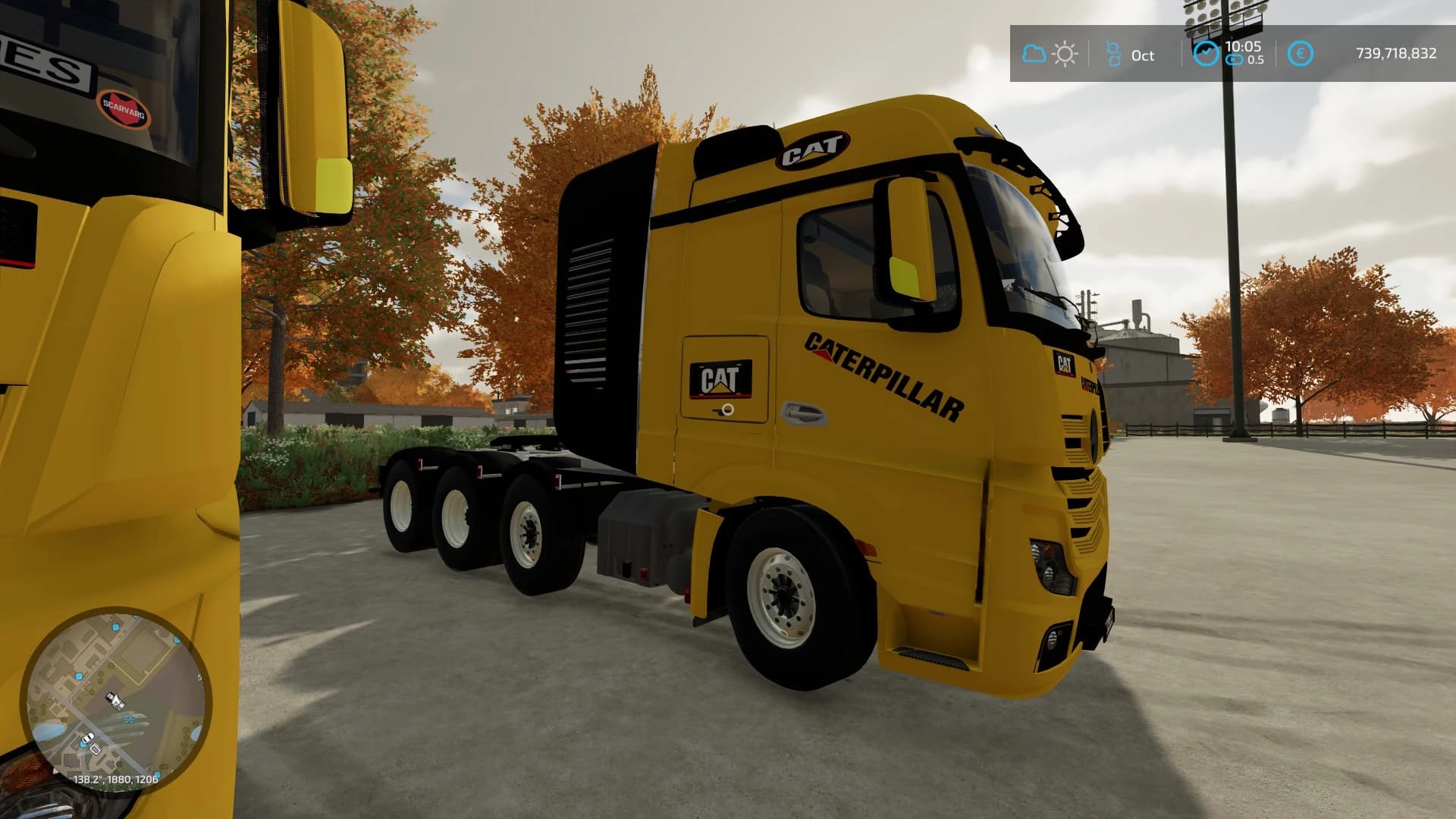 MERCEDES-BENZ ACTROS 4X4, 8X8 CATERPILLAR