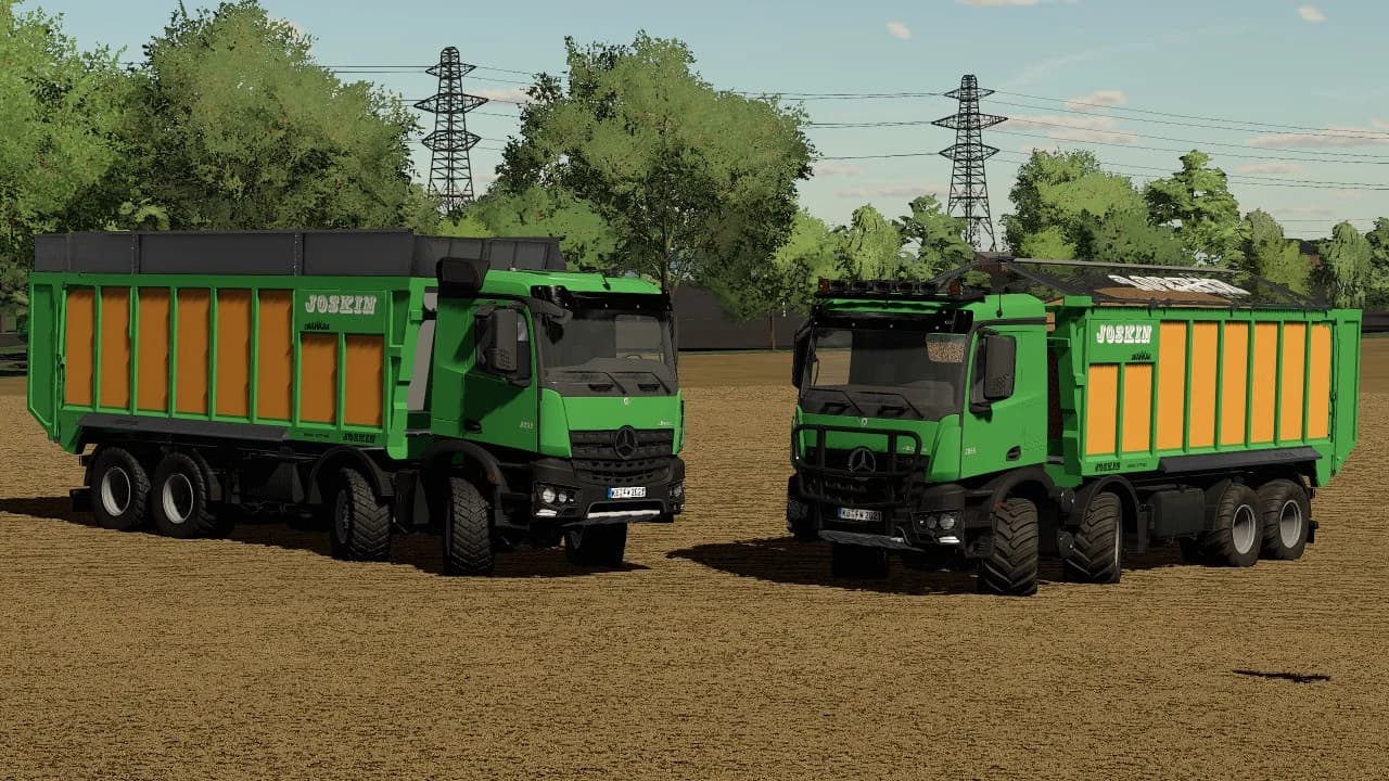 MERCEDES BENZ AROCS AGRAR