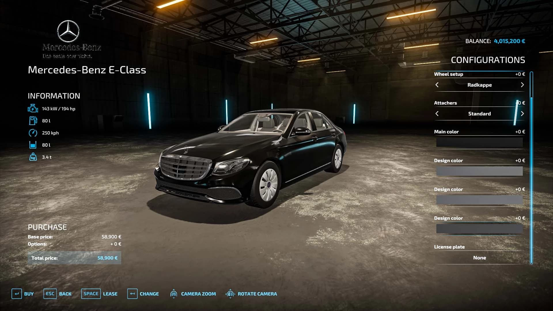 MERCEDES-BENZ E CLASS 2