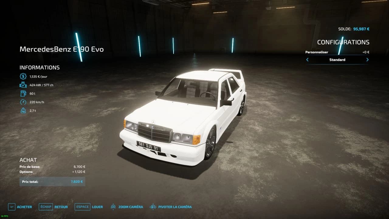 MERCEDES-BENZ E190 EVO 3