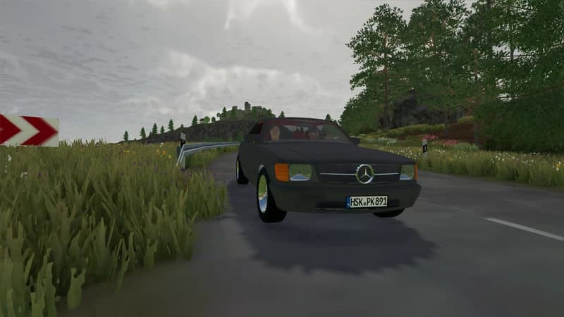 MERCEDES BENZ W126 SEC 5