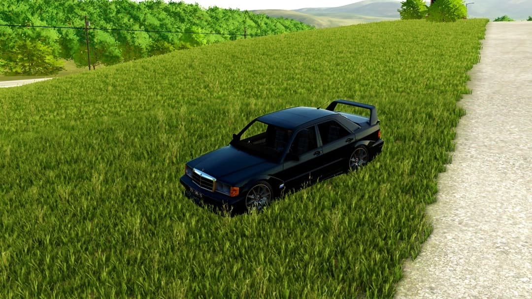 MERCEDES E190 BLACK EDITON