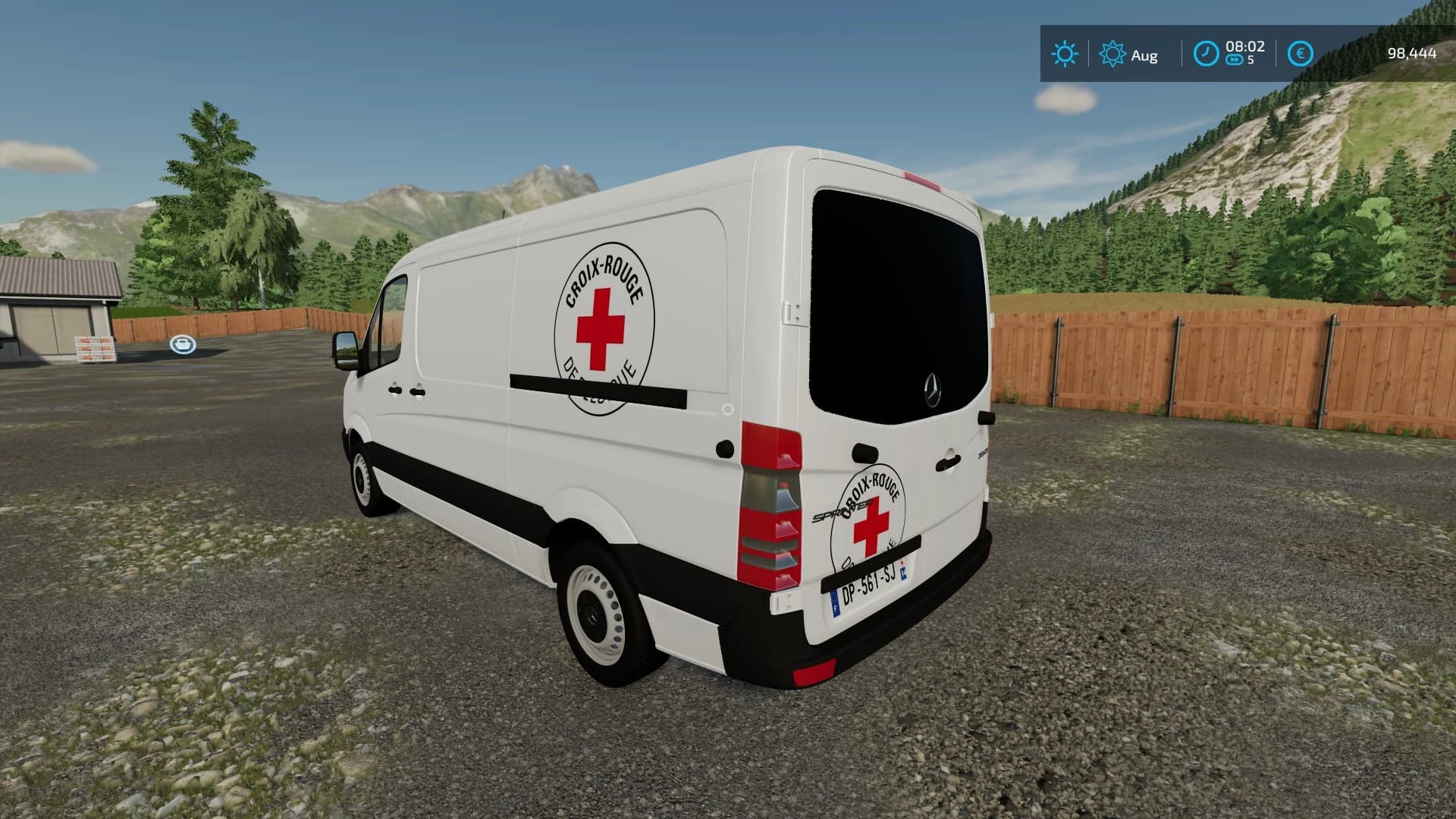 MERCEDES SPRINTER CROIX ROUGE 5