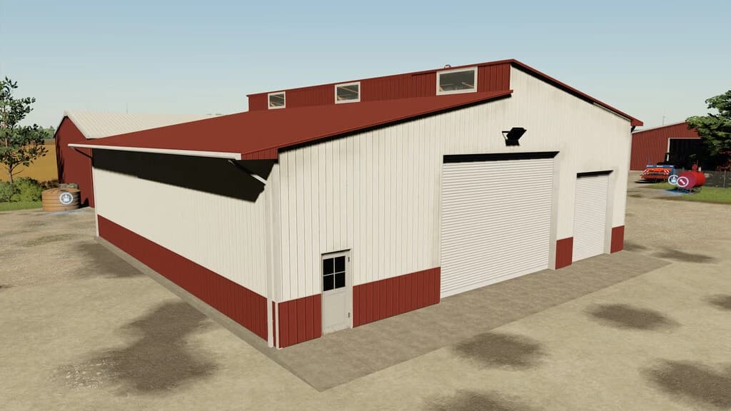 METAL GARAGE 2