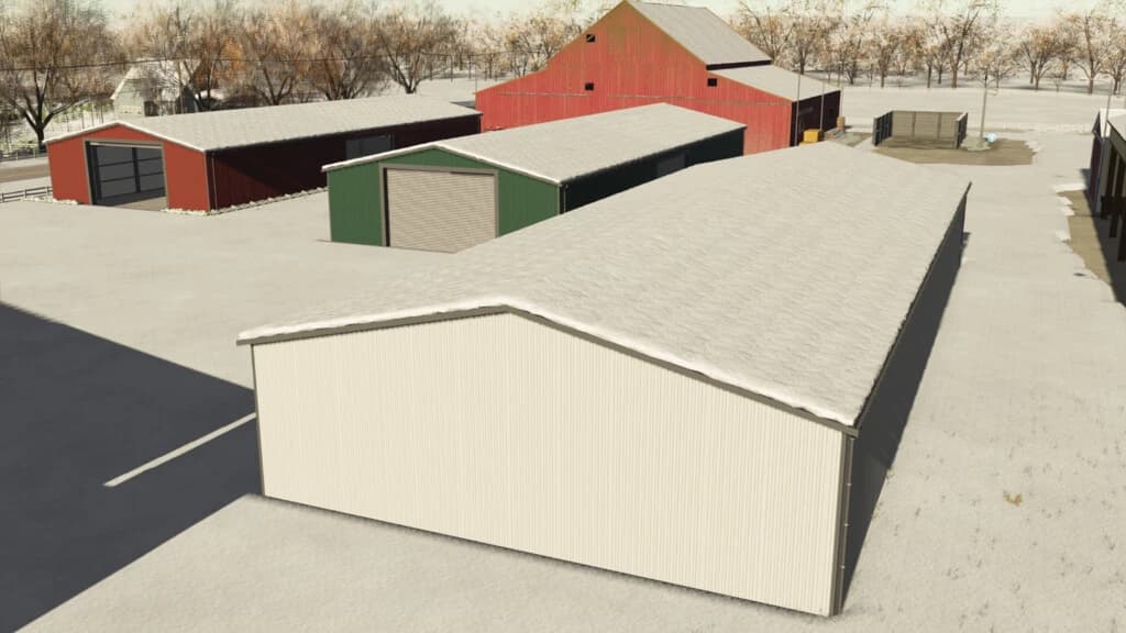 METAL HALL WITH SILO 5